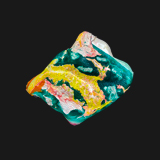 Gull Wing, 1991,
27 x 20 x 2 1/2, Acrylic on Canvas