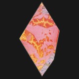 Eastern Pink 1985
71 x 39 1/2 inches