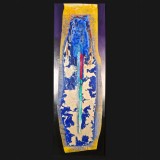 Tut's Sword, 2013 Acrylic on Canvas, 82 3/4 x 27 3/4 x 1 inches