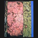 The Waters of Kerala, India Suite 2012Painted Canvas Collage, 60 x 48 inches.