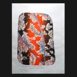 Pamukkali Suite, Plate Three #4, 2010
Mono Linoleum Print on Rag paper
39