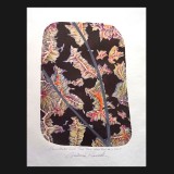 Pamukkali Suite, Plate Three #5, 2010
Mono Linoleum Print on Rag paper
39