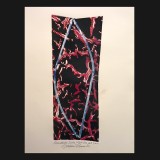 Pamukkali Suite, Plate One #8, 2010
Mono Linoleum Print on Rag paper
30