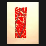 Pamukkali Suite, Plate One #10, 2010
Mono Linoleum Print on Rag paper
30