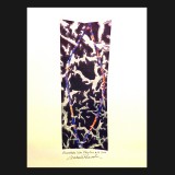 Pamukkali Suite, Plate One #14, 2010
Mono Linoleum Print on Rag paper
30